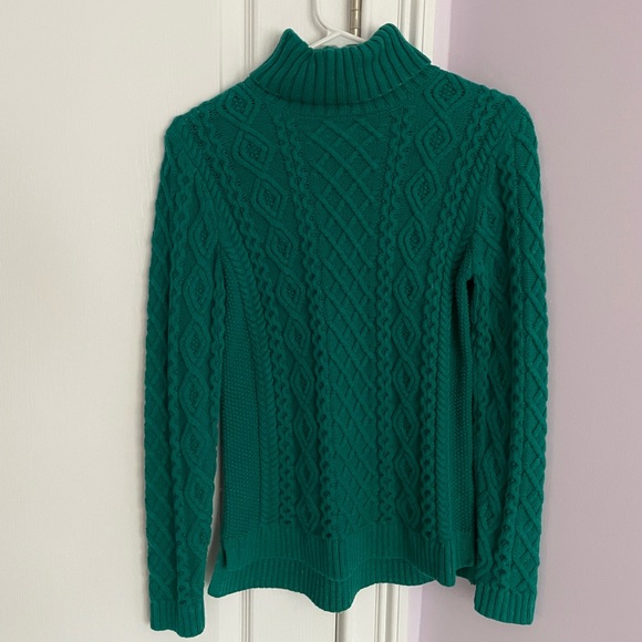 Lands’ End Knit Turtleneck - Picture 1 of 3